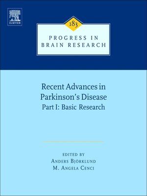 cover image of Recent Advances in Parkinsons Disease